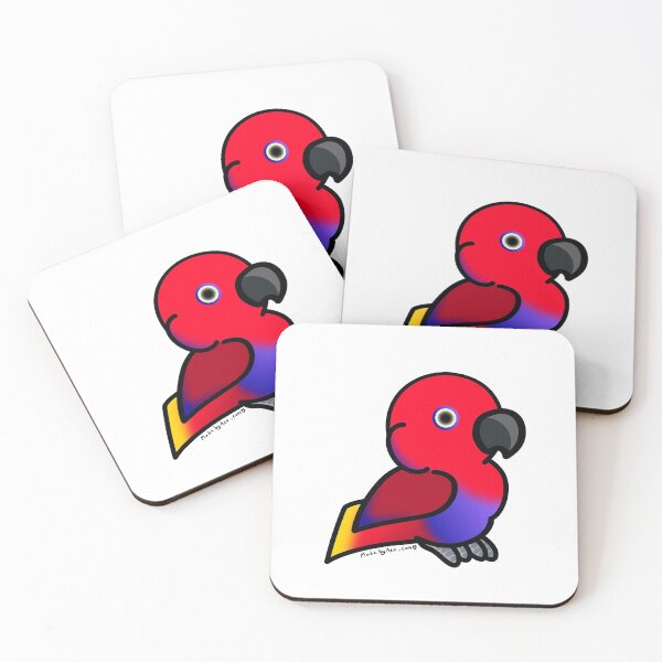 Item preview, Female Eclectus Parrot! designed and sold by MadebyAeo.