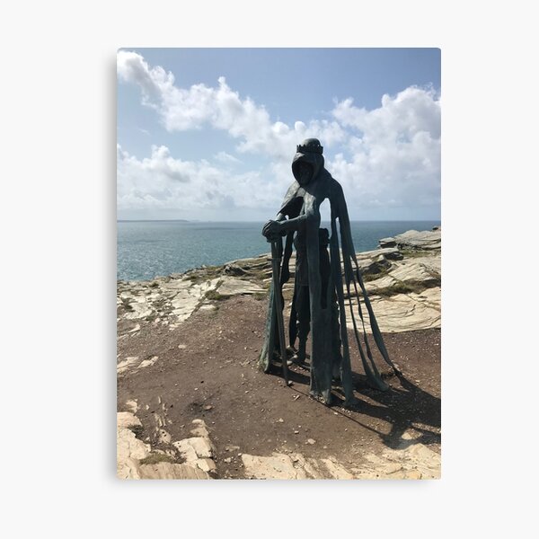 England - Cornwall - King Arthur Canvas Print
