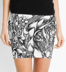 Doodle 1- Life Mini Skirt