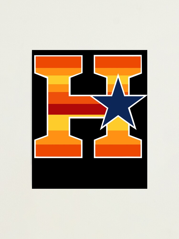 Houston Baseball H Vintage Htown Crush City Texas' Sticker