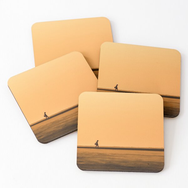 Item preview, Lone walker on beach designed and sold by Mark Liebenberg.