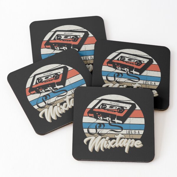 Item preview, Retro Eighties Tape Nineties Cassette Life Is A Mixtape designed and sold by Skizzenmonster.