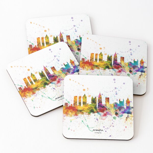 Item preview, Atlanta Georgia Skyline designed and sold by ArtPrints.