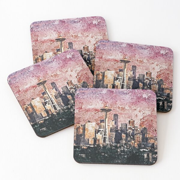 Item preview, Seattle Skyline designed and sold by AM FineArtPrints.