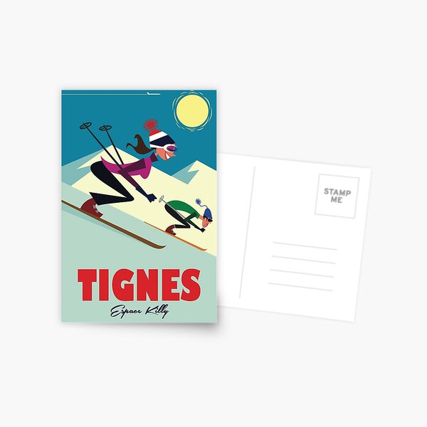 Item preview, Tignes poster designed and sold by GAGodel.
