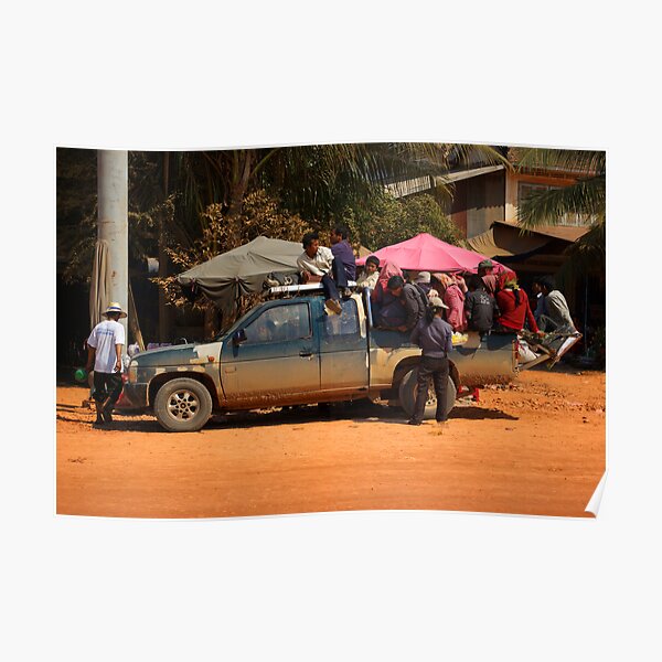 Cambodian Taxi Poster