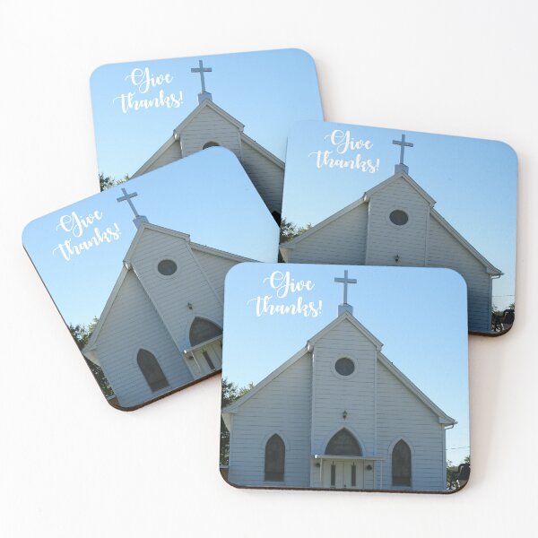 Item preview, Give Thanks At An Old Country Church designed and sold by ALifeSavored.