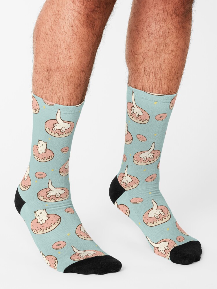 Alternate view of Cat Donut Socks