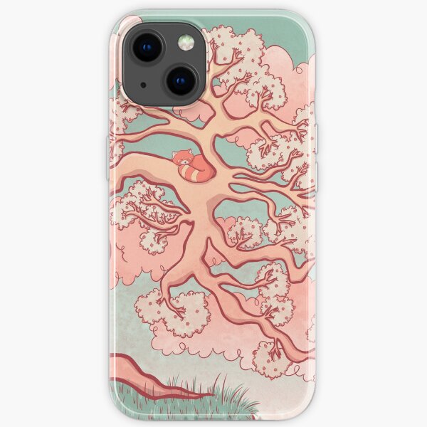 Sweet Dreams, Red Panda iPhone Soft Case