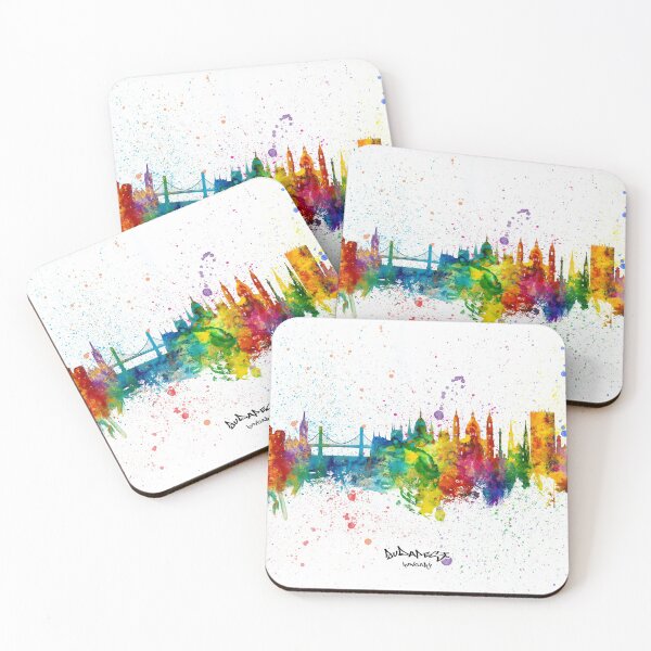Artikelvorschau, Budapest, Ungarn Skyline entworfen und verkauft von ArtPrints.