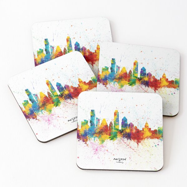 Item preview, Austin Texas Skyline designed and sold by ArtPrints.