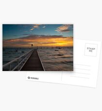 Orange Burning Home - Cameron's Bight Postcards
