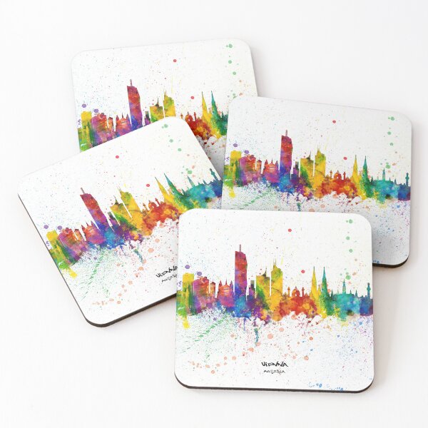 Item preview, Vienna Austria Skyline designed and sold by ArtPrints.