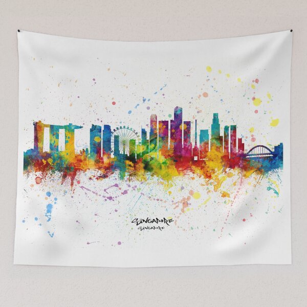Item preview, Singapore Skyline designed and sold by ArtPrints.