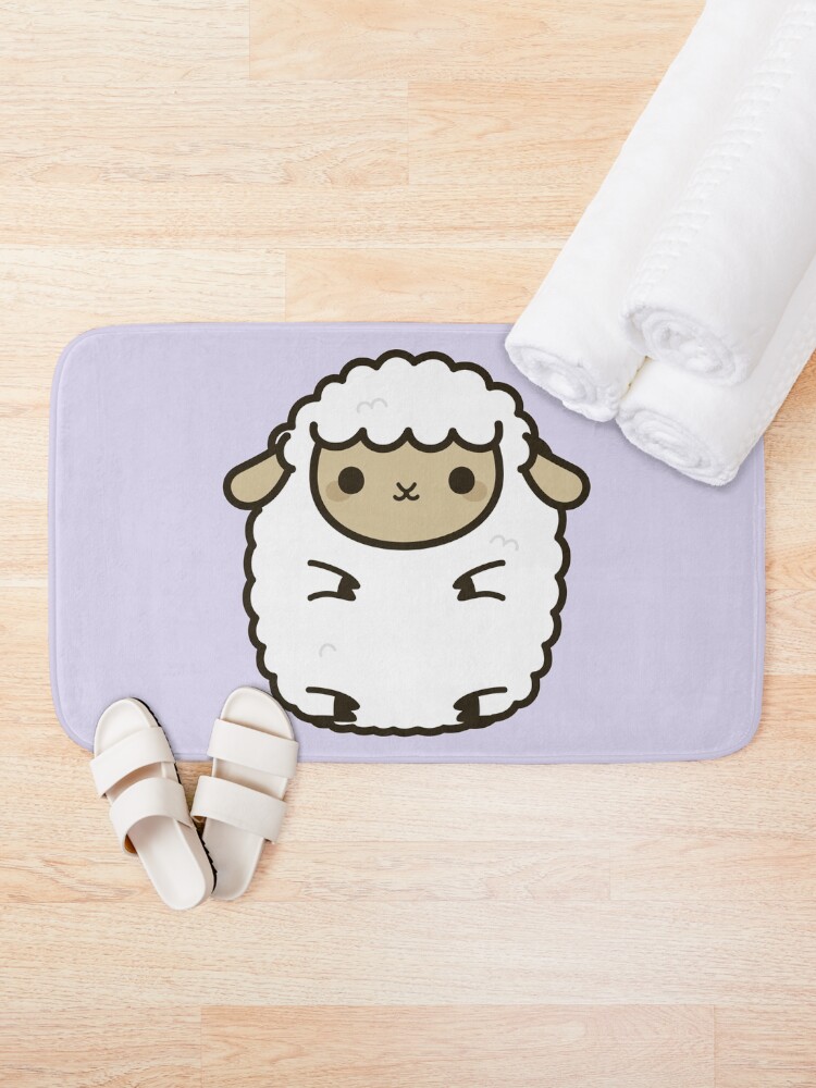 Alternate view of Cute Lamb Bath Mat
