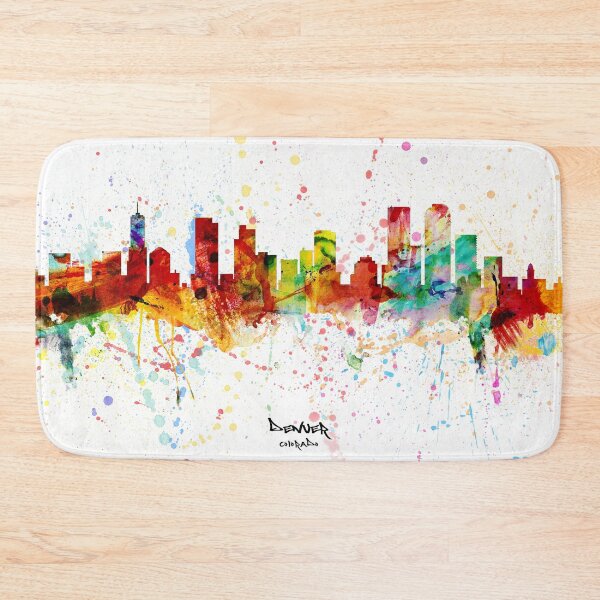 Item preview, Denver Colorado Skyline designed and sold by ArtPrints.