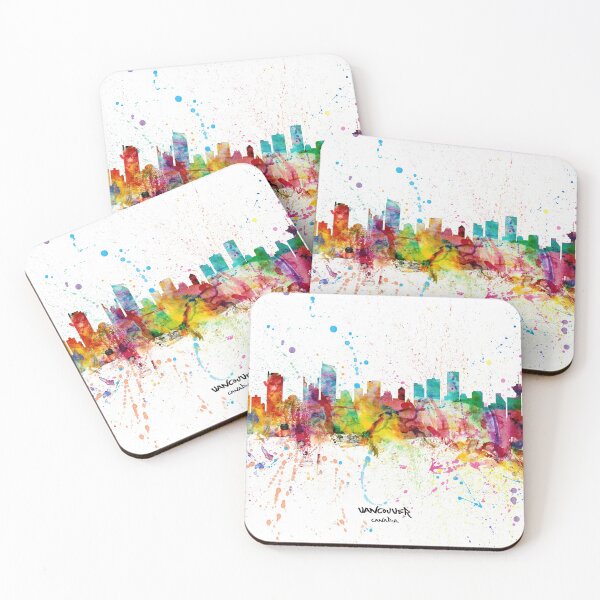 Item preview, Vancouver Canada Skyline designed and sold by ArtPrints.