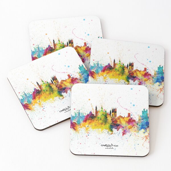 Artikelvorschau, Cambridge England Skyline entworfen und verkauft von ArtPrints.