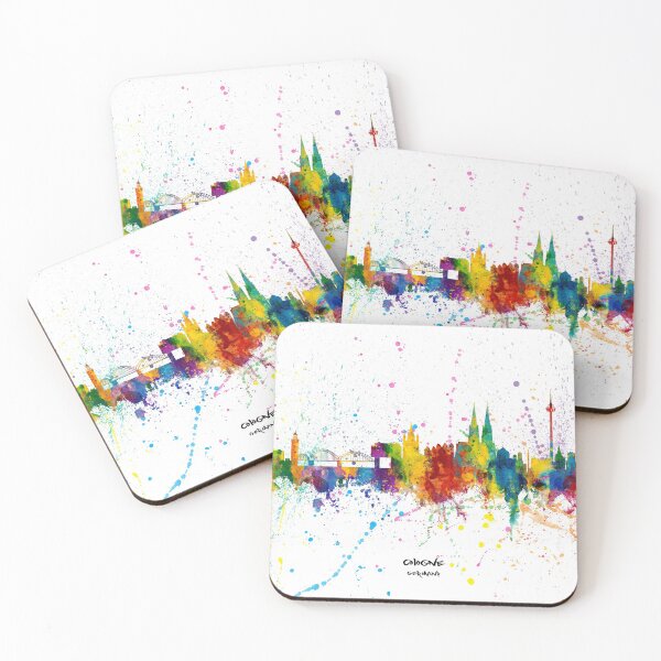 Item preview, Cologne Germany Skyline designed and sold by ArtPrints.
