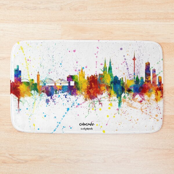 Item preview, Cologne Germany Skyline designed and sold by ArtPrints.