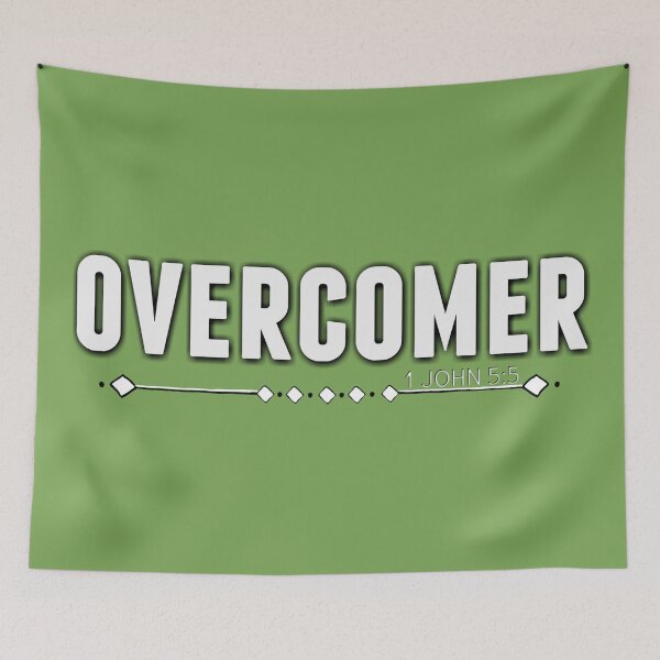 Item preview, Overcomer 1John 5:5 designed and sold by TheKingdomAttic.