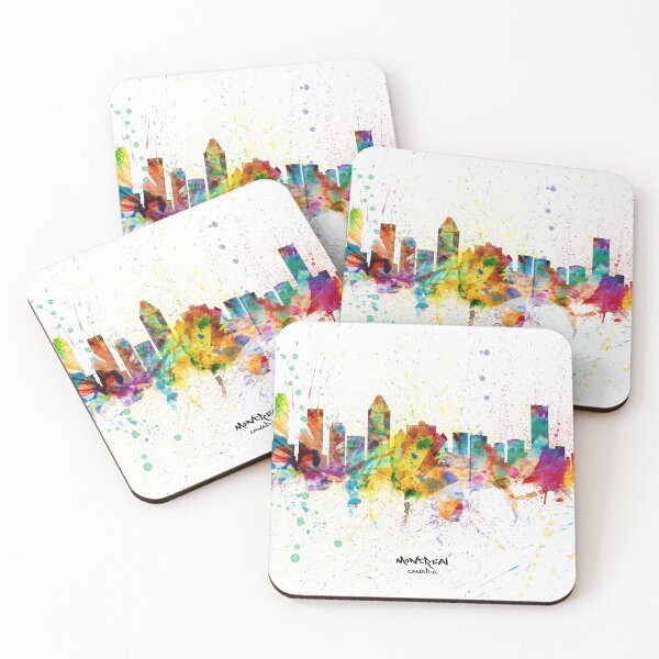 Item preview, Montreal Canada Skyline designed and sold by ArtPrints.
