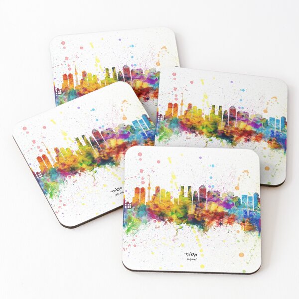 Item preview, Tokyo Japan Skyline designed and sold by ArtPrints.