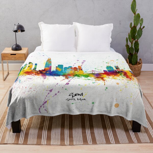 Item preview, Seoul Skyline South Korea designed and sold by ArtPrints.