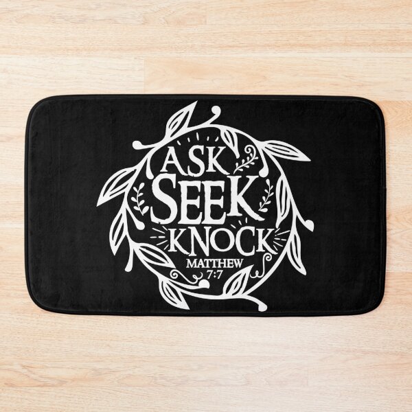 Item preview, Matthew 7:7 designed and sold by plushism.