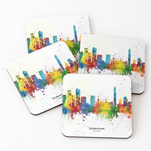 Item preview, Birmingham England Skyline designed and sold by ArtPrints.