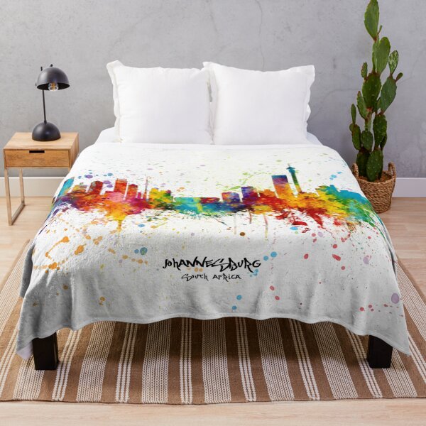 Item preview, Johannesburg South Africa Skyline designed and sold by ArtPrints.