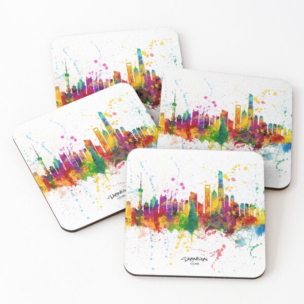 Item preview, Shanghai China Skyline designed and sold by ArtPrints.