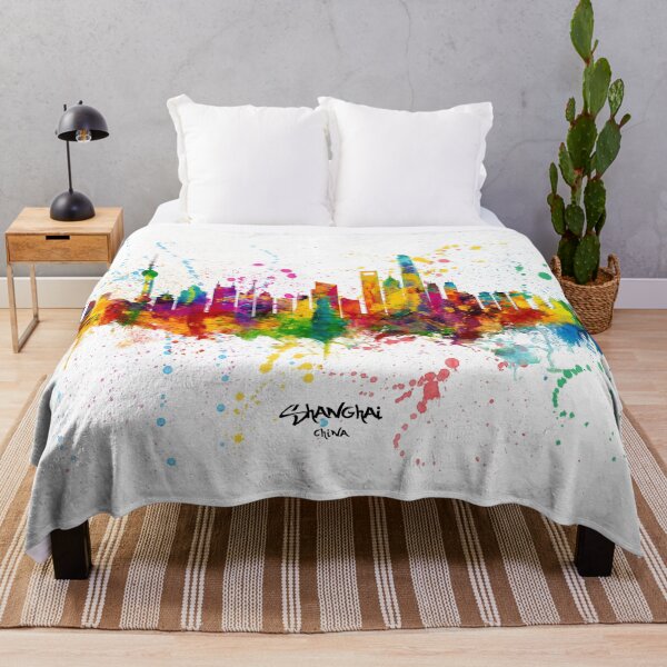 Item preview, Shanghai China Skyline designed and sold by ArtPrints.