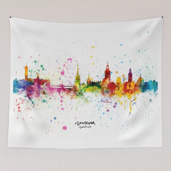 Item preview, Horizonte de Estocolmo, Suecia designed and sold by ArtPrints.