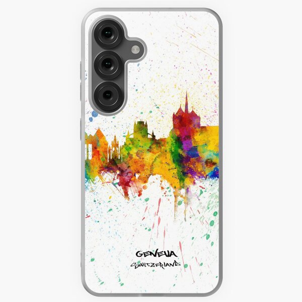Item preview, Geneva Switzerland Skyline designed and sold by ArtPrints.