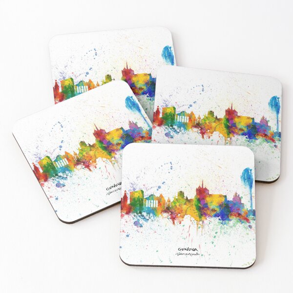 Item preview, Geneva Switzerland Skyline designed and sold by ArtPrints.