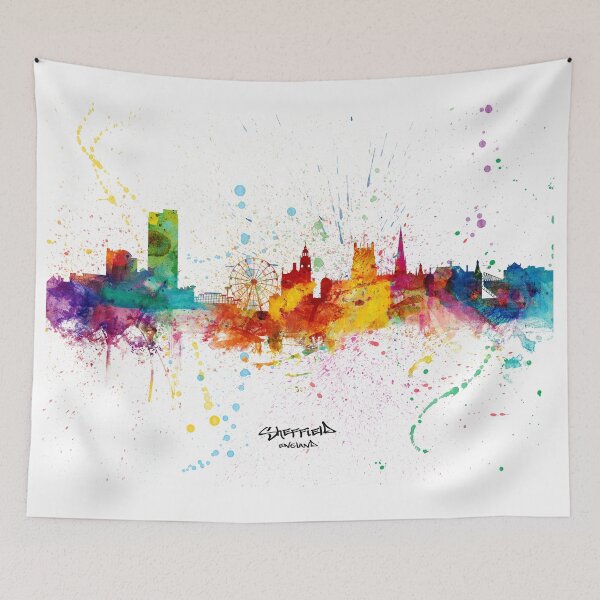 Item preview, Sheffield England Skyline designed and sold by ArtPrints.