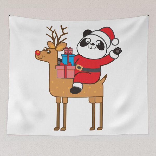 Item preview, Panda Santa designed and sold by plushism.