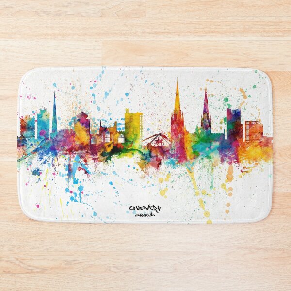 Item preview, Coventry England Skyline designed and sold by ArtPrints.
