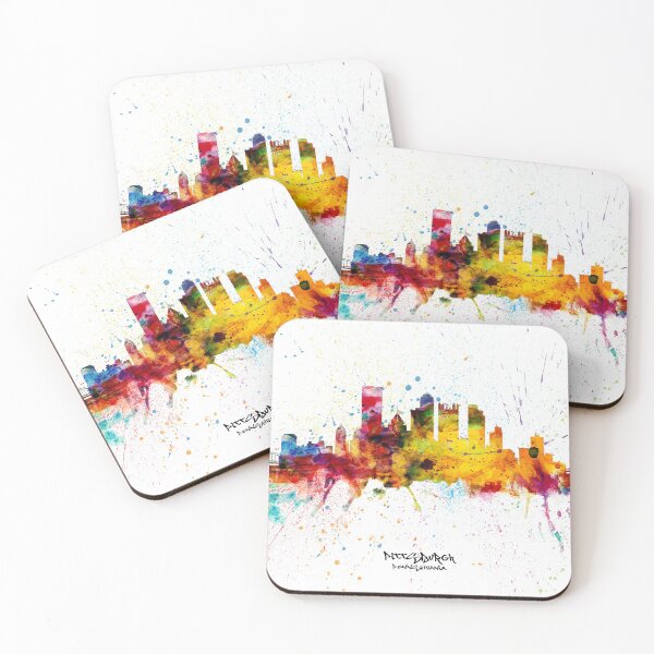 Aperçu de l'œuvre Pittsburgh Pennsylvania Skyline créée et vendue par ArtPrints.