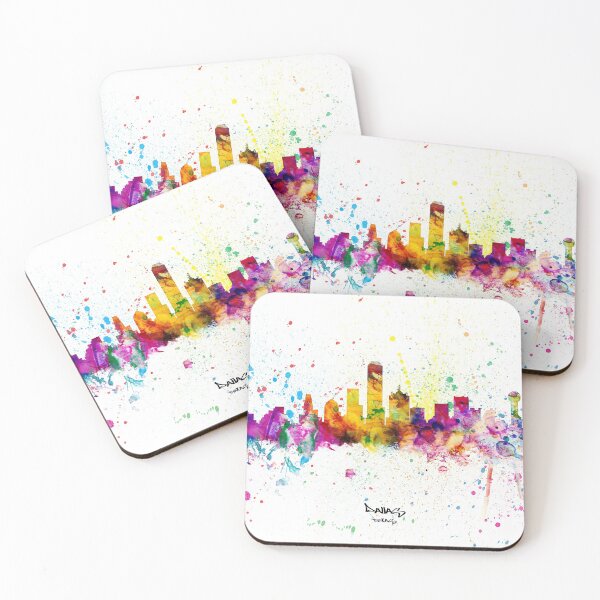 Item preview, Dallas Texas Skyline designed and sold by ArtPrints.