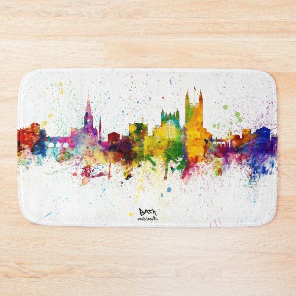 Artikelvorschau, Bath England Skyline Cityscape entworfen und verkauft von ArtPrints.