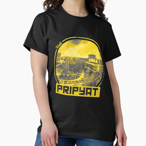 Vista previa del artículo con la obra «Visita Pripyat», diseñado y vendido por RaccoonBrother.
