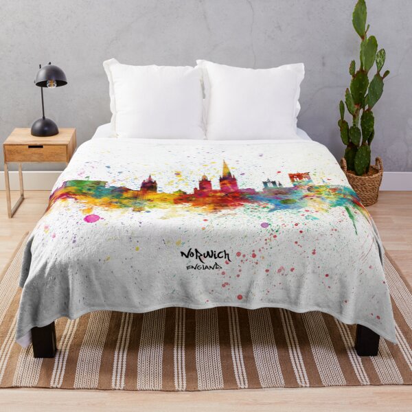 Item preview, Norwich England Skyline designed and sold by ArtPrints.