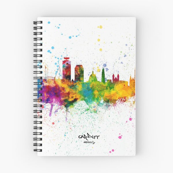 Item preview, Cardiff Wales Skyline designed and sold by ArtPrints.
