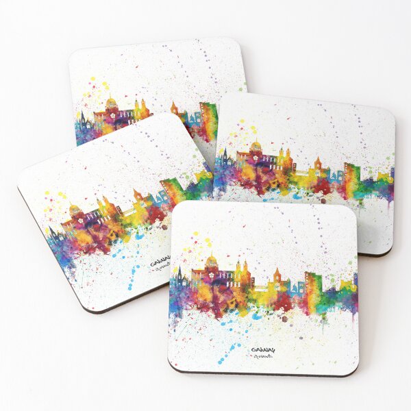 Item preview, Galway Ireland Skyline designed and sold by ArtPrints.