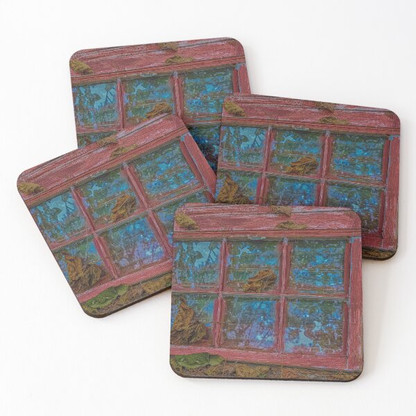 Item preview, Red Painted Windows designed and sold by dbvirago.