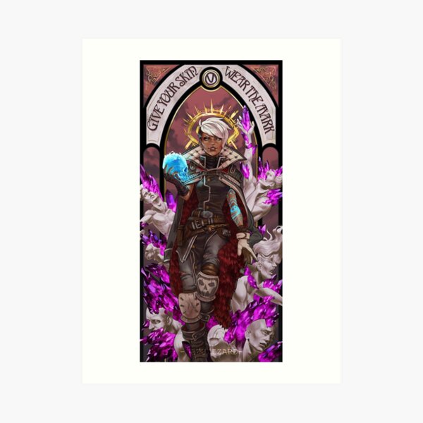 Tyreen Calypso Nouveau Art Print