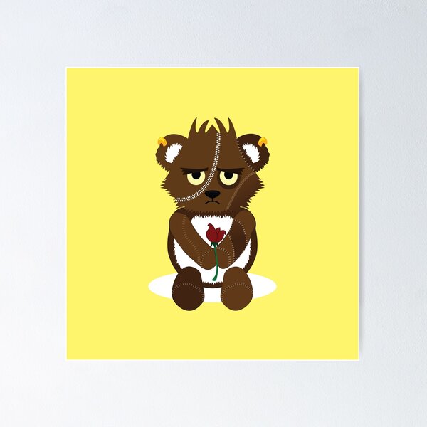 Item preview, Patchwork Bear with a Rose designed and sold by FHPen.