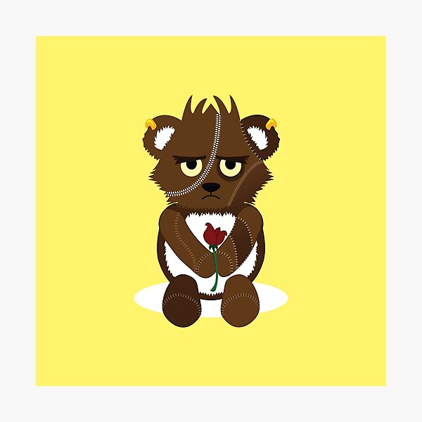 Item preview, Patchwork Bear with a Rose designed and sold by FHPen.